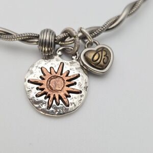 BRIGHTON Art & Soul Bracelet 'Live Your Dreams & Happiness‎ Will Follow' Sun